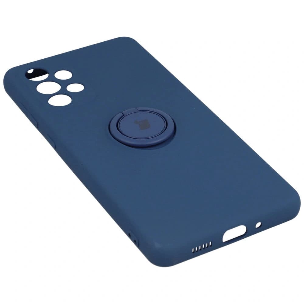Bizon Case Szilikon Gyűrű Samsung Galaxy A73 5G tengerészkék - 3
