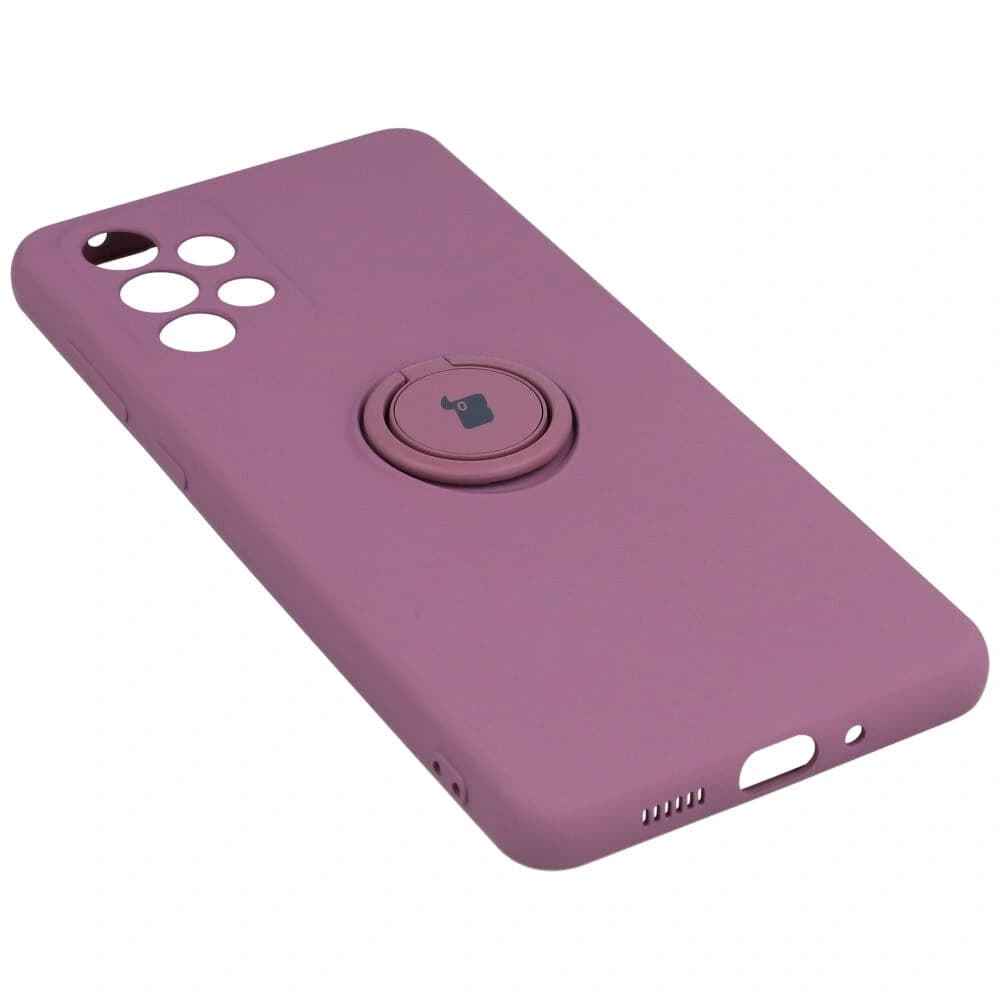 Bizon Case Szilikon Gyűrű Samsung Galaxy A73 5G sötét lila - 3