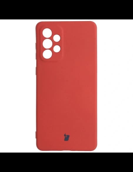 Bizon Case Silicone Samsung Galaxy A73 5G dark pink