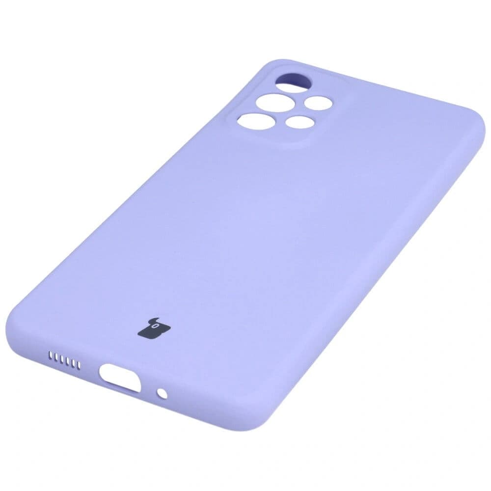 Caz de silicon Bizon Samsung Galaxy A73 5G violet deschis - 2
