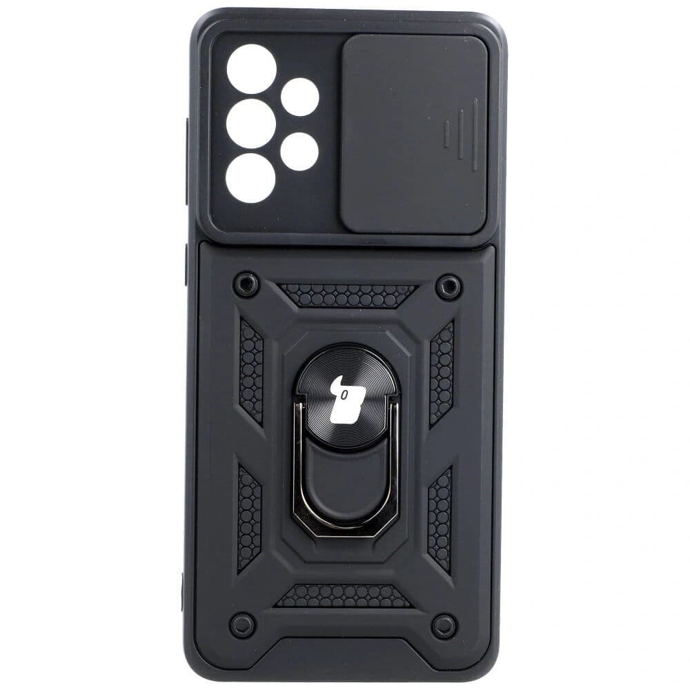 Bizon Case CamShield Ring Samsung Galaxy A73 5G black