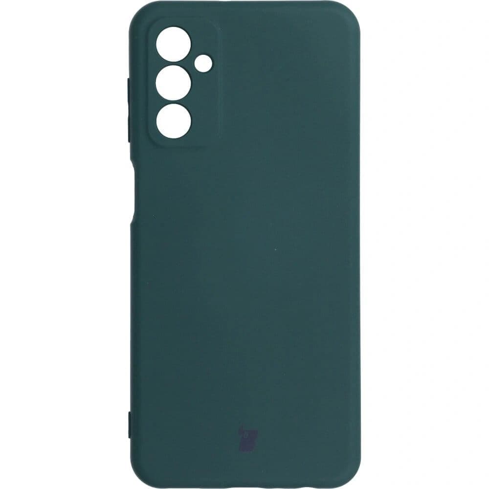 Caz de silicon Bizon Samsung Galaxy M13 / M23 5G verde închis