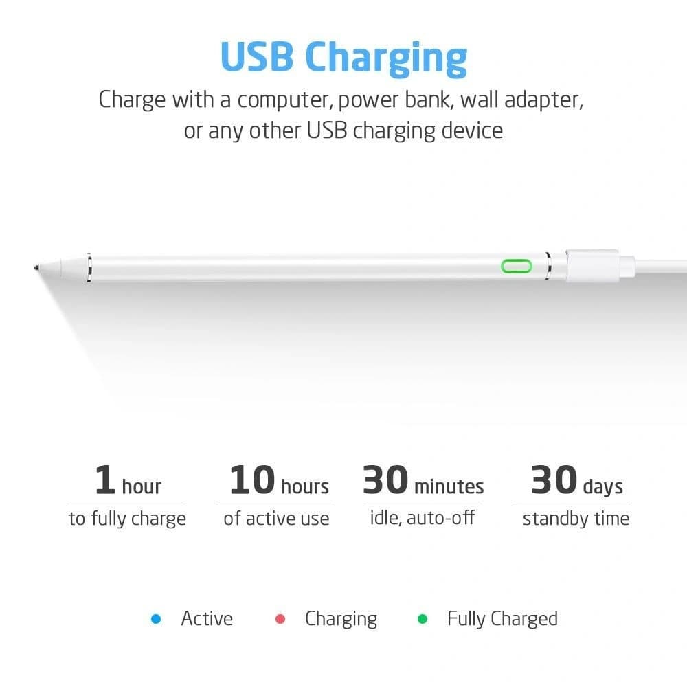 Rysik ESR Digitális Stylus Toll Fehér - 10