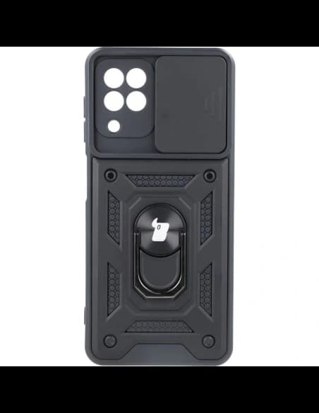 Bizon Case CamShield Ring Samsung Galaxy A22 4G / M22 negru