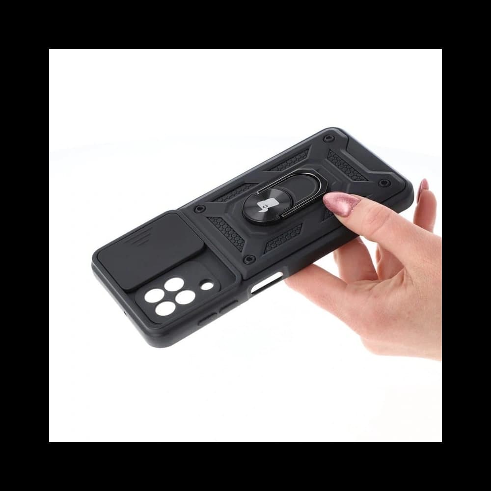 Bizon Case CamShield Ring Samsung Galaxy A22 4G / M22 negru - 5