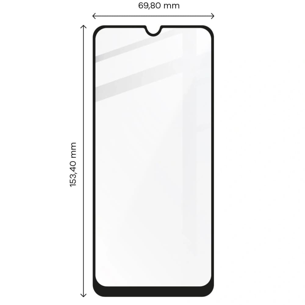 Bizon Glass Edge 2x edzett üveg + lencsevédő Samsung Galaxy A22 4G / M22 - 2