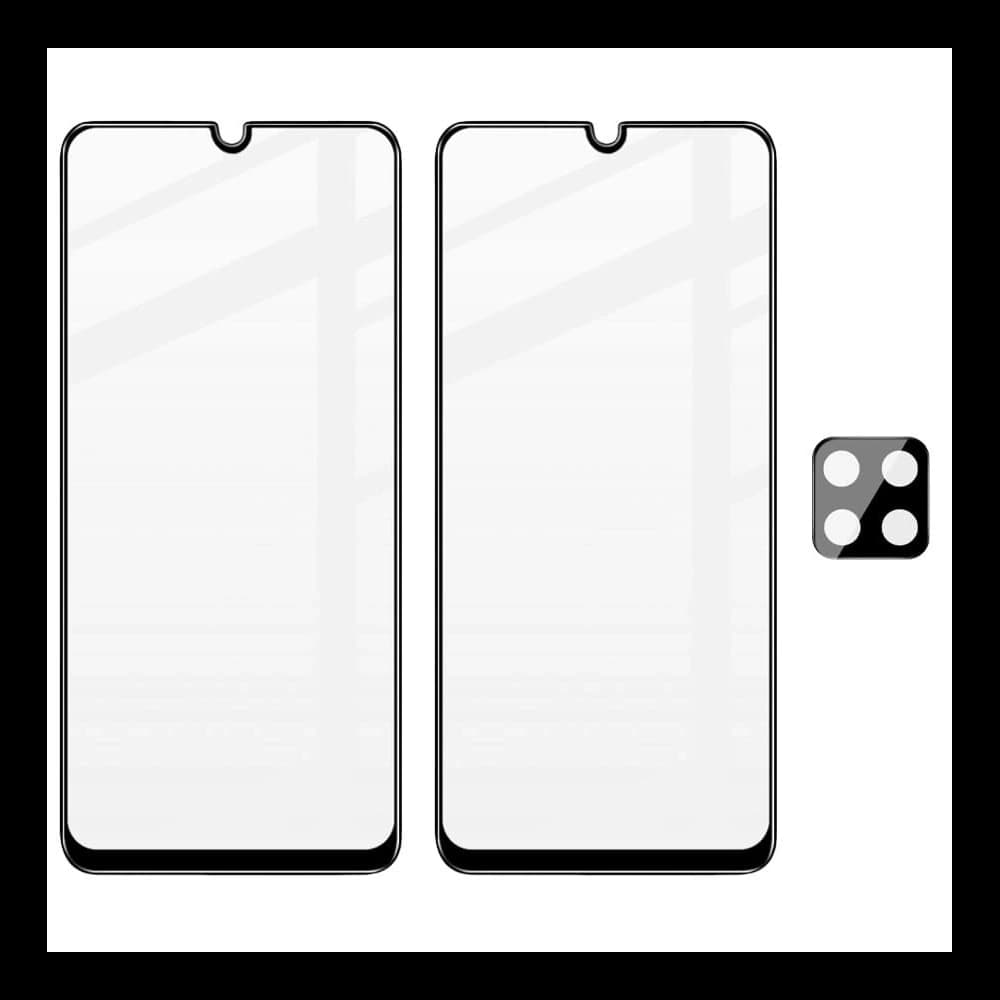 Bizon Glass Edge 2x edzett üveg + lencsevédő Samsung Galaxy A22 4G / M22 - 5