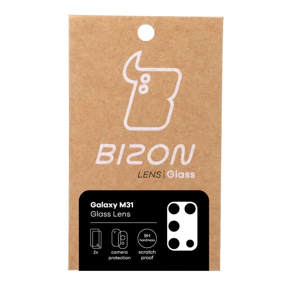Sklo na aparát Bizon Glass Lens do Samsung Galaxy M31 [2 PACK] - 5