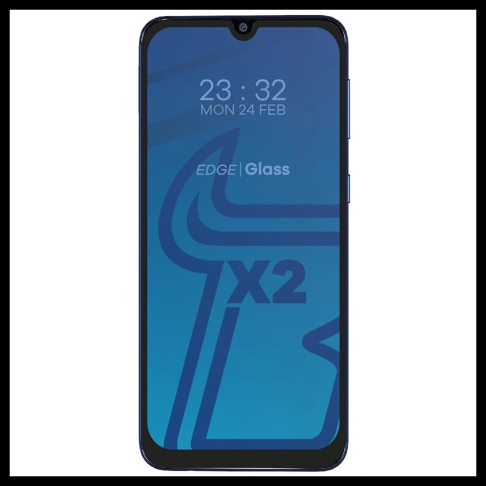 Bizon Glass Edge 2x edzett üveg + lencsevédő Samsung Galaxy M31 fekete - 3