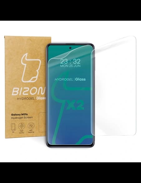 Bizon Glass Hydrogel Samsung Galaxy M31s [2 PACK]