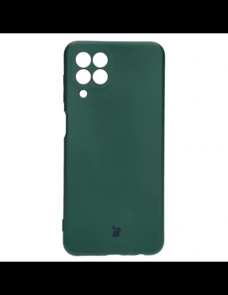 Etui Bizon Case Silicone do Samsung Galaxy M33 5G, ciemnozielone