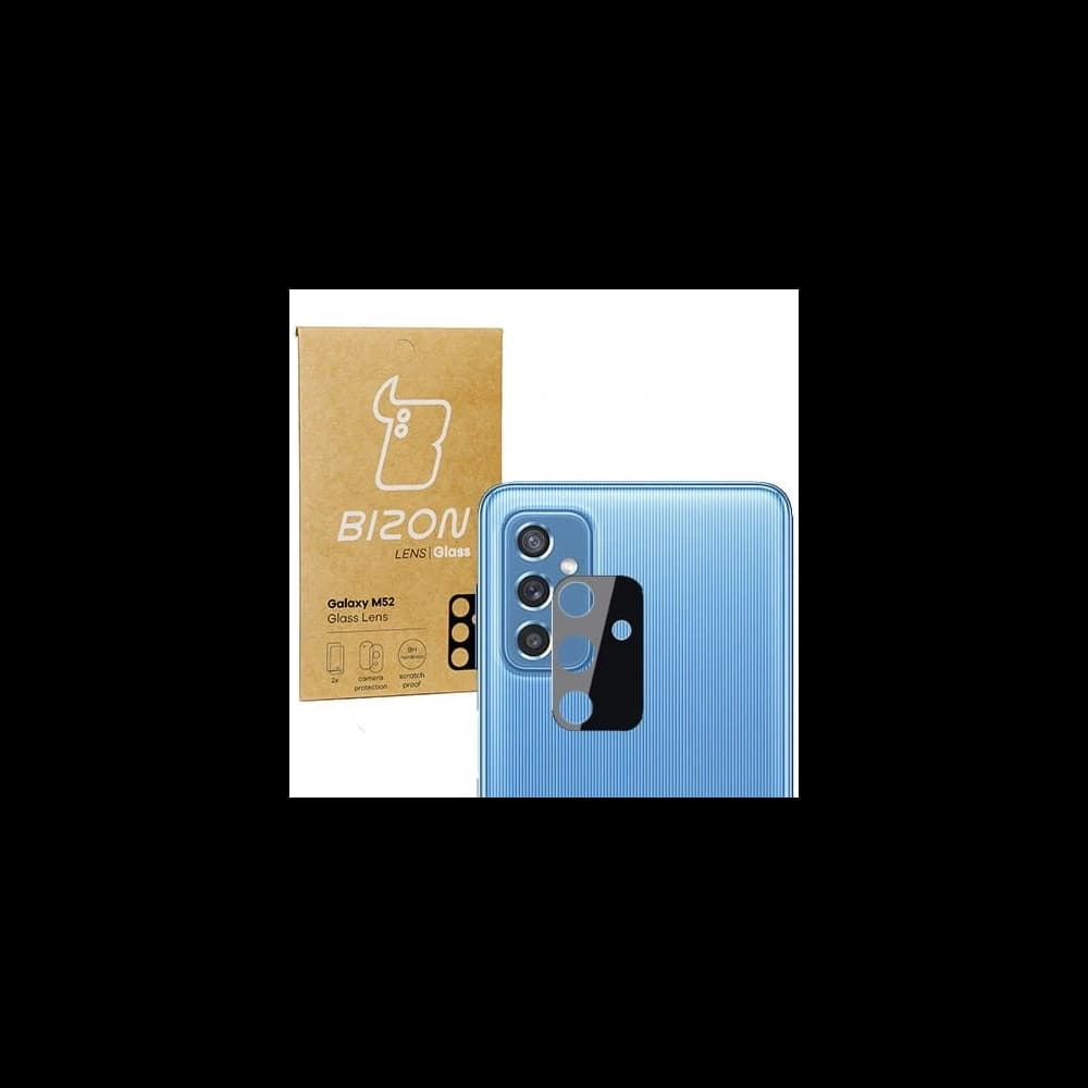 Bizon Glass Lens Samsung Galaxy M52 [2 PACK] - 1
