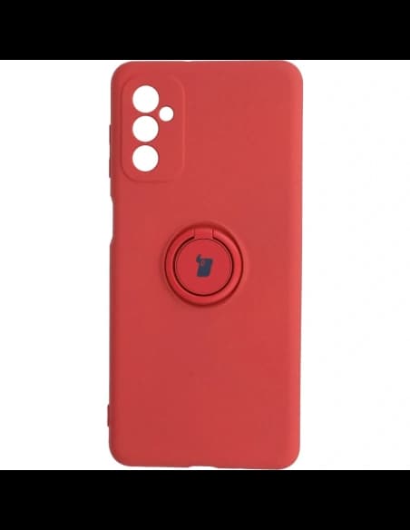 Bizon Case Inel din Silicon Samsung Galaxy M52 roz închis