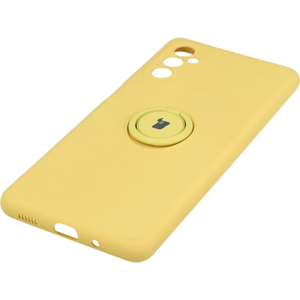 Bizon Case inel din silicon Samsung Galaxy M52 galben - 2