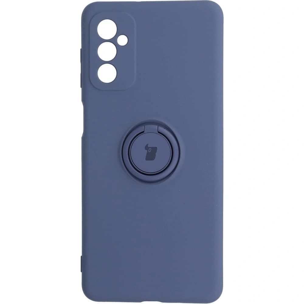 Bizon Case inel din silicon Samsung Galaxy M52 gri