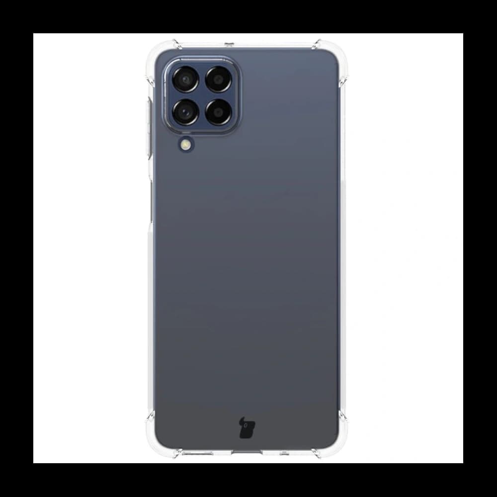 Etui + 2x szkło + obiektyw Bizon Case Clear Pack do Galaxy M53 5G, przezroczyste - 2