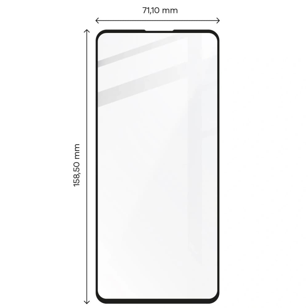 Tvrdé sklo Bizon Glass Edge - [2 PACK] + ochrana na objektiv Samsung Galaxy M53 5G - 2