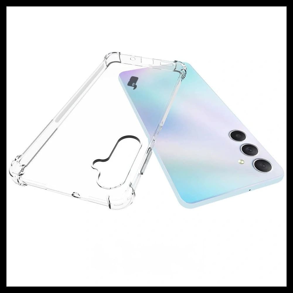 Etui + 2x szkło + obiektyw Bizon Case Clear Pack do Samsung Galaxy M54 5G, przezroczyste - 5