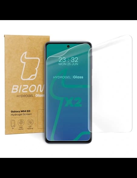 Bizon Glass Hydrogel Samsung Galaxy M54 5G [2 PACK]