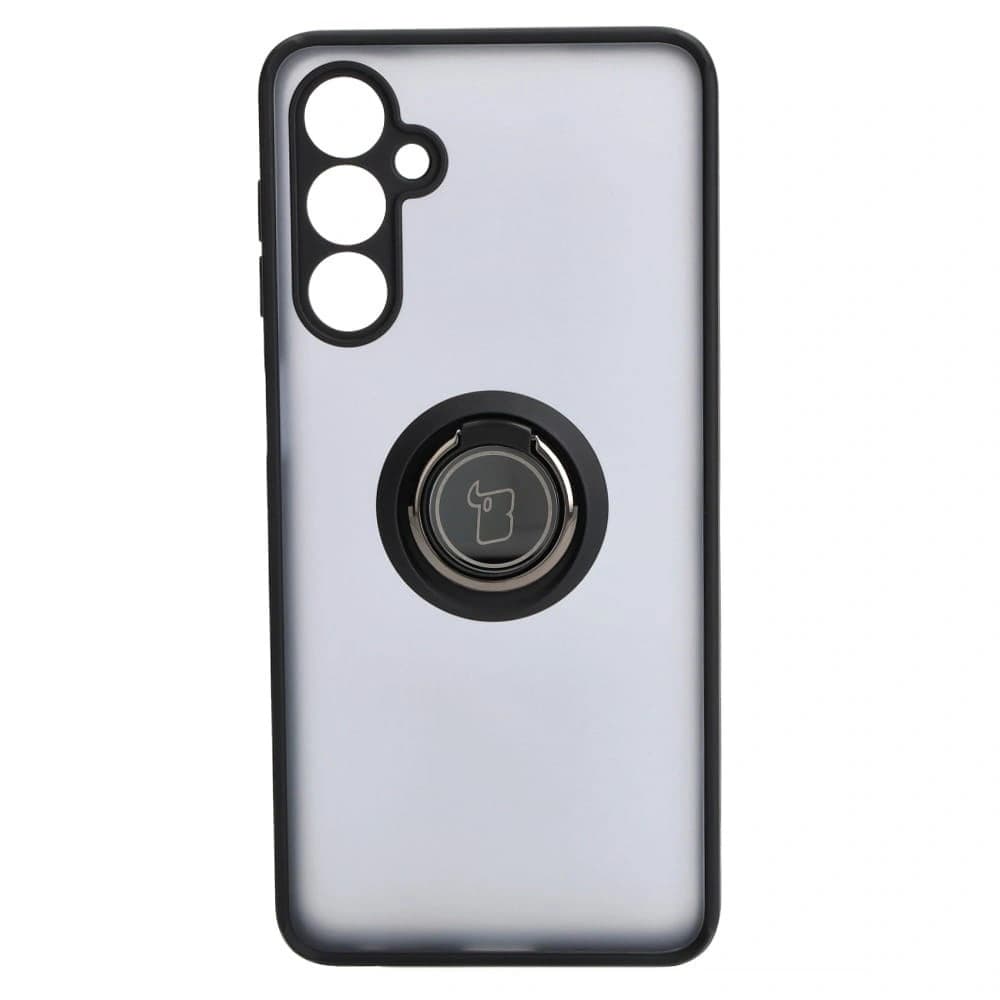 Bizon Case Hybrid Ring Samsung Galaxy M54 5G rauchig mit einem schwarzen Rahmen - 2
