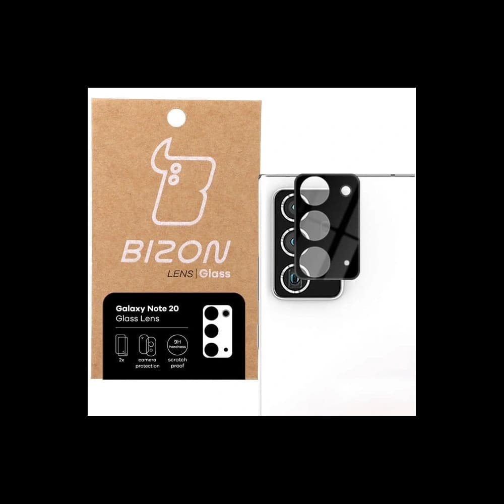 Szkło na aparat Bizon Glass Lens dla Galaxy Note 20, 2 sztuki - 1