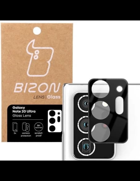 Sklo na fotoaparát Bizon Glass Lens do Samsung Galaxy Note 20 Ultra [2 PACK]