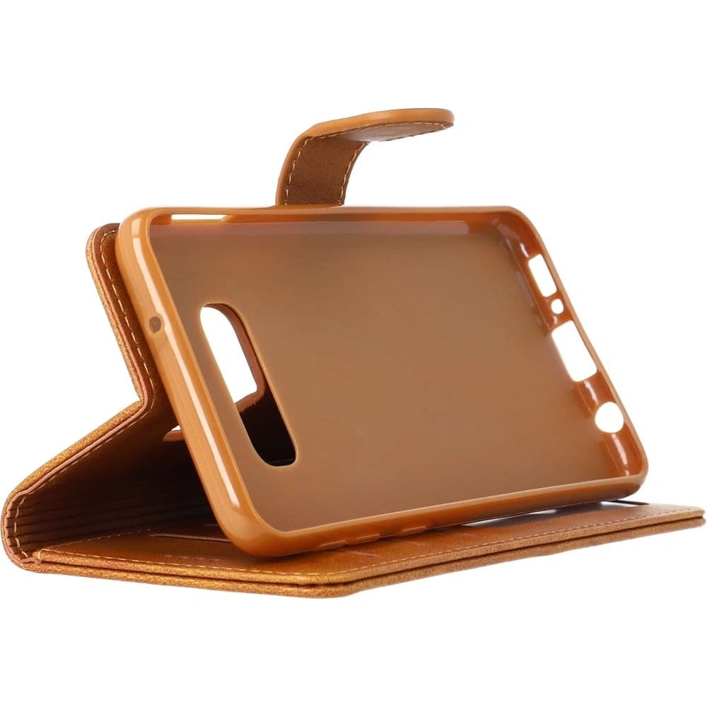 Bizon Case Wallet Samsung Galaxy S10e maro deschis - 4