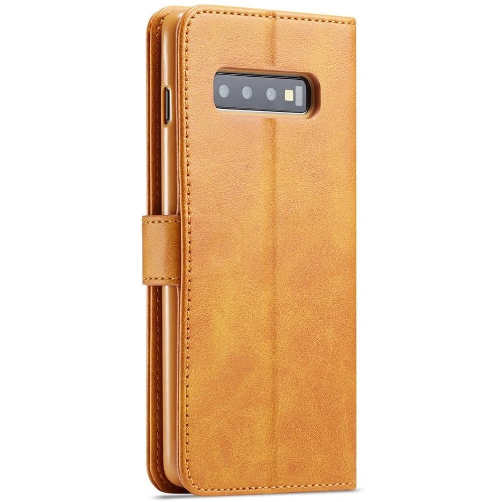 Bizon Case Wallet Samsung Galaxy S10e maro deschis - 8