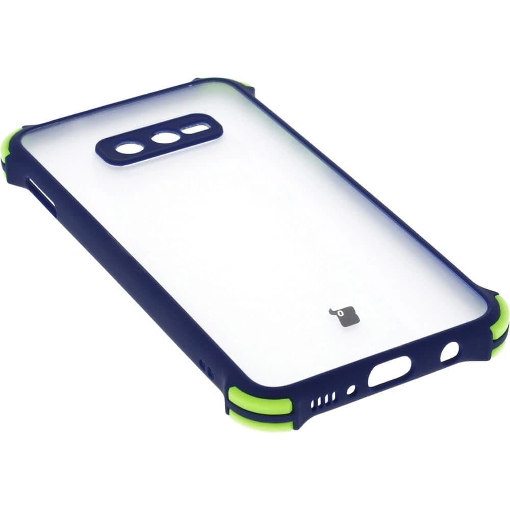Bizon Case AntiShock Hybrid Samsung Galaxy S10e albastru închis - 3