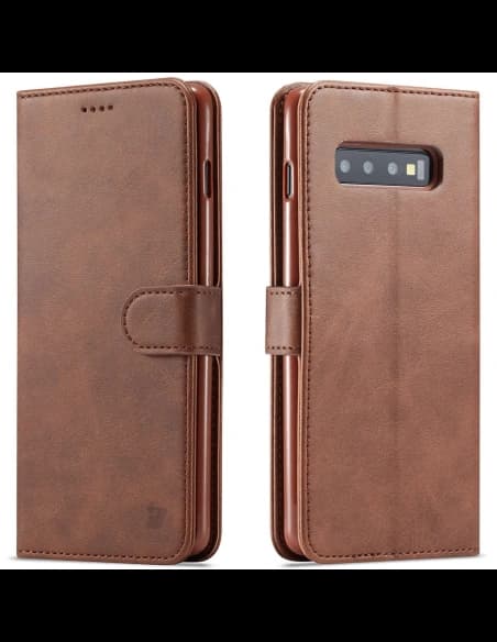Bizon Case Wallet Samsung Galaxy S10e maro