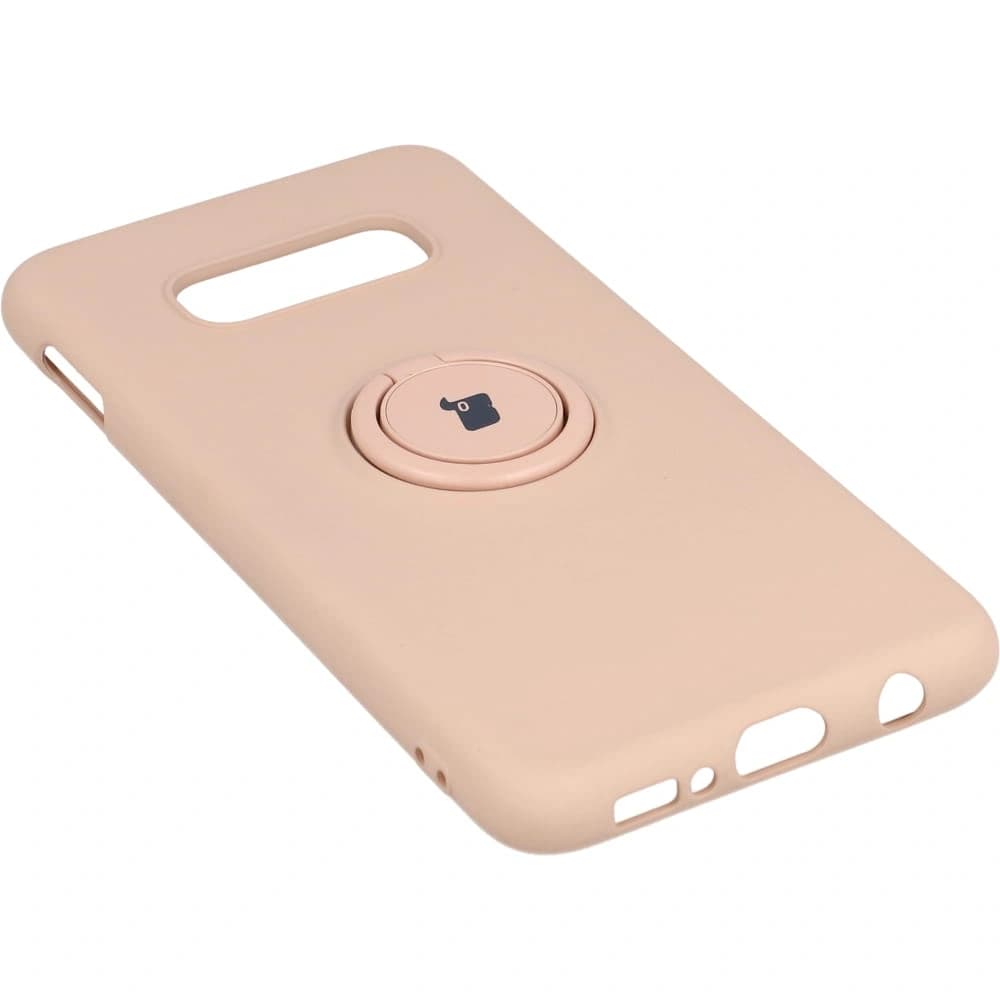 Bizon Case Inel din Silicon Samsung Galaxy S10e roz deschis - 3