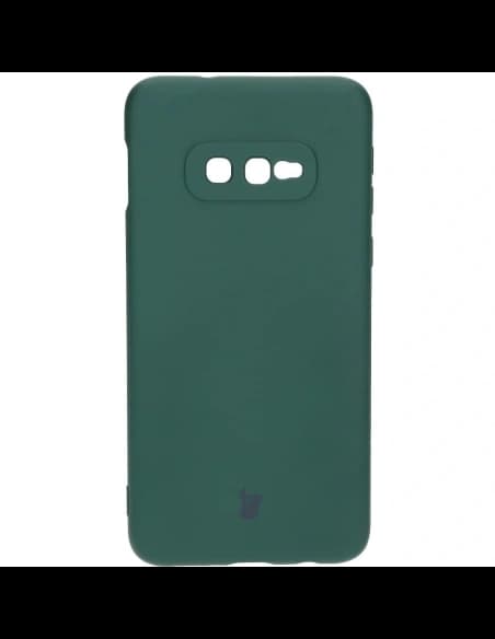 Bizon Case Silicone Samsung Galaxy S10e sötétzöld