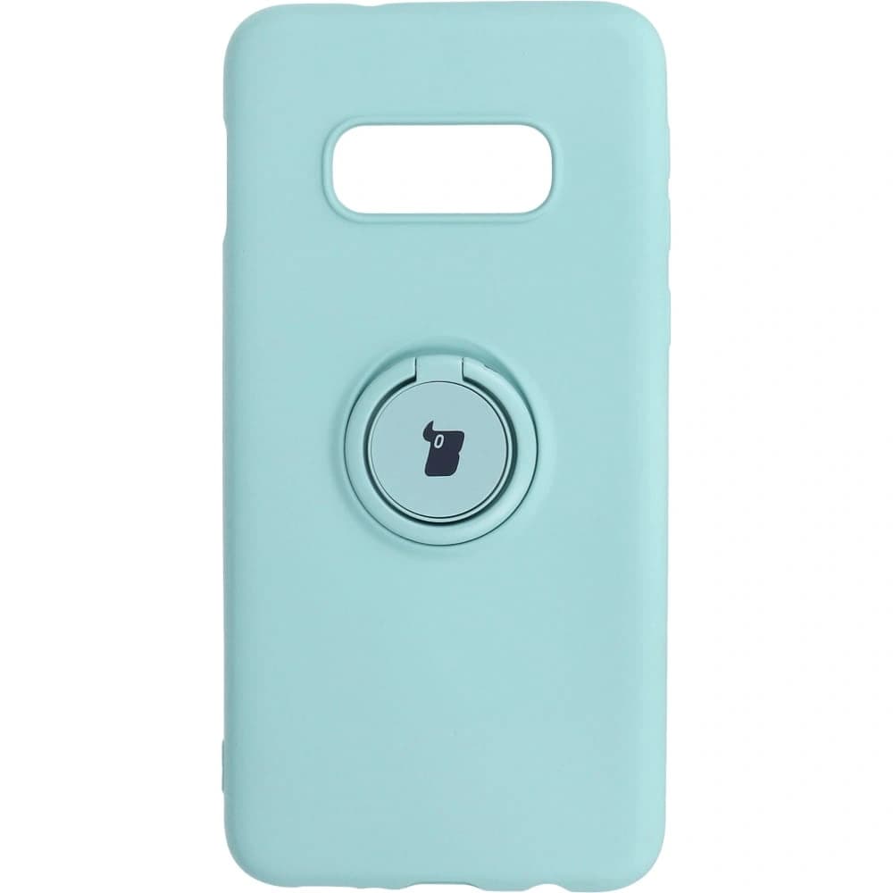 Bizon Case Szilikon Gyűrű Samsung Galaxy S10e türkiz