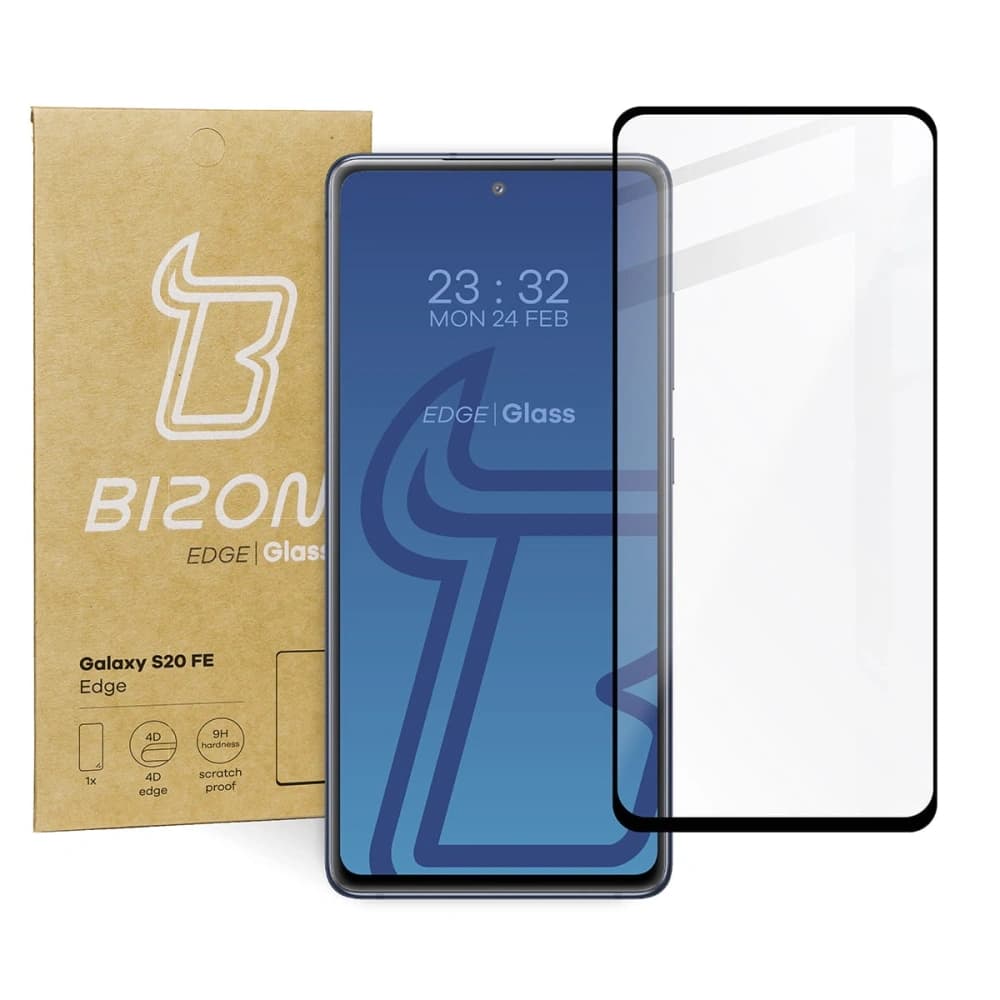 Bizon Glass Edge Samsung Galaxy S20 FE black - 1