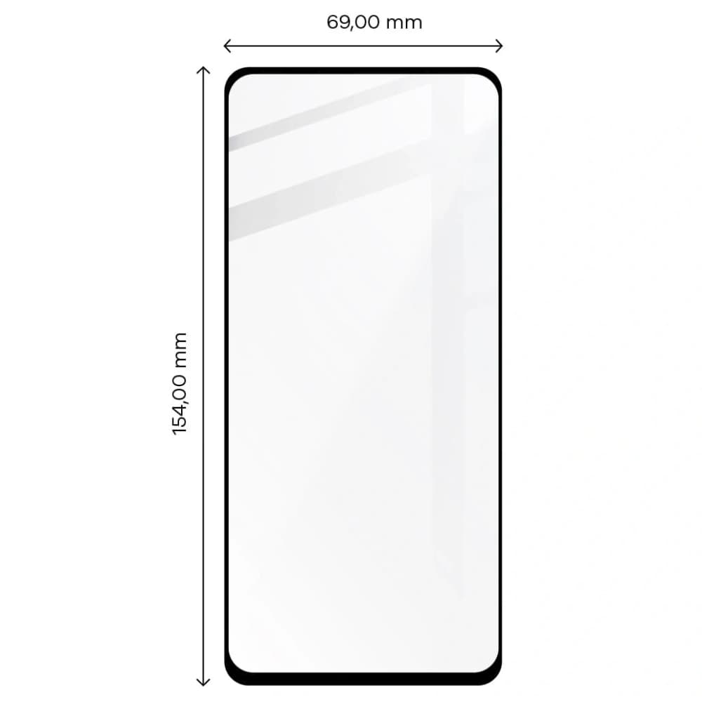 Bizon Glass Edge gehärtetes Glas - [2 PACK] + Linsenschutz Samsung Galaxy S20 FE schwarz - 2