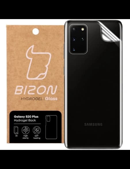 Bizon Glass Hydrogel Samsung Galaxy S20 Plus [2 PACK]