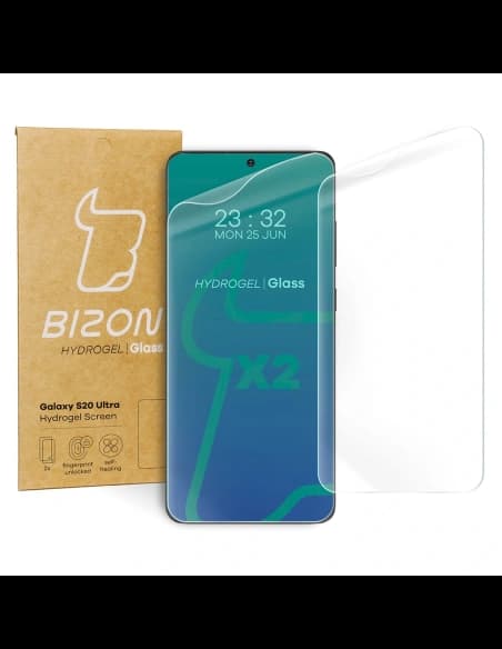 Bizon Glas Hydrogel Samsung Galaxy S20 Ultra [2 PACK]