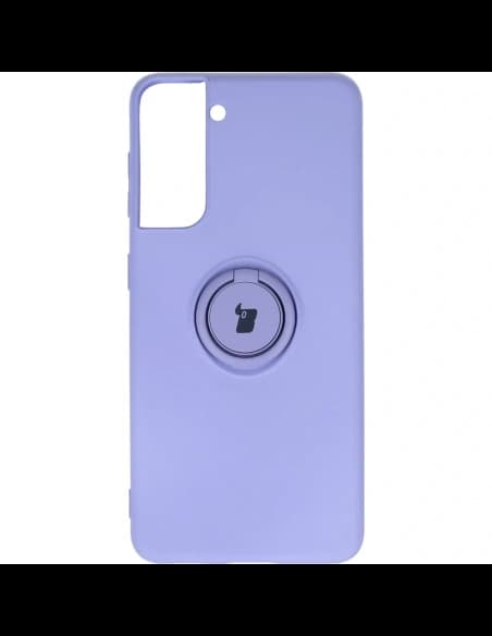 Bizon Case Silikonring Samsung Galaxy S21 lila