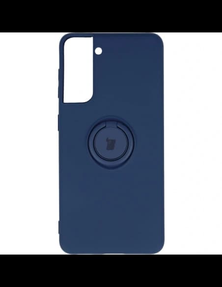 Bizon Case Silikonring Samsung Galaxy S21 marineblau