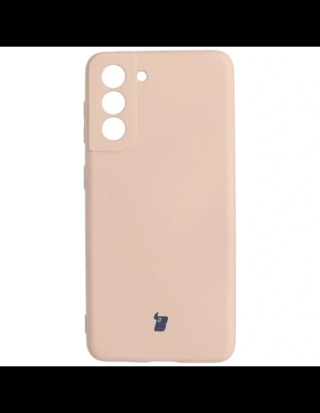 Bizon Case Silikon Samsung Galaxy S21 hellrosa