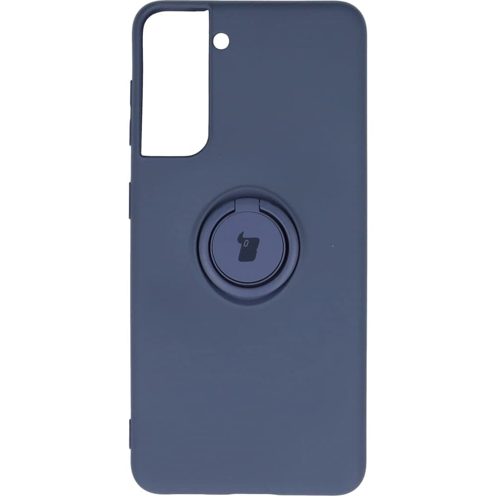 Bizon Case Silikonring Samsung Galaxy S21 grau - 1