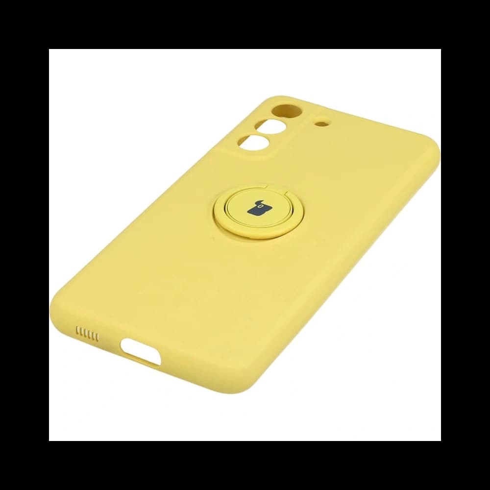 Bizon Case inel din silicon Samsung Galaxy S21 FE galben - 2