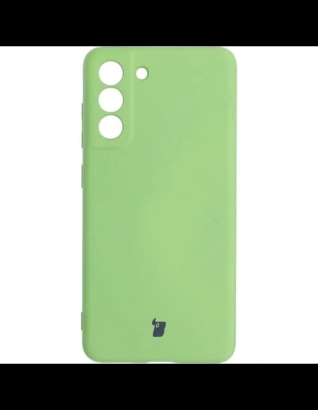 Bizon Case Silicone Samsung Galaxy S21 FE light green
