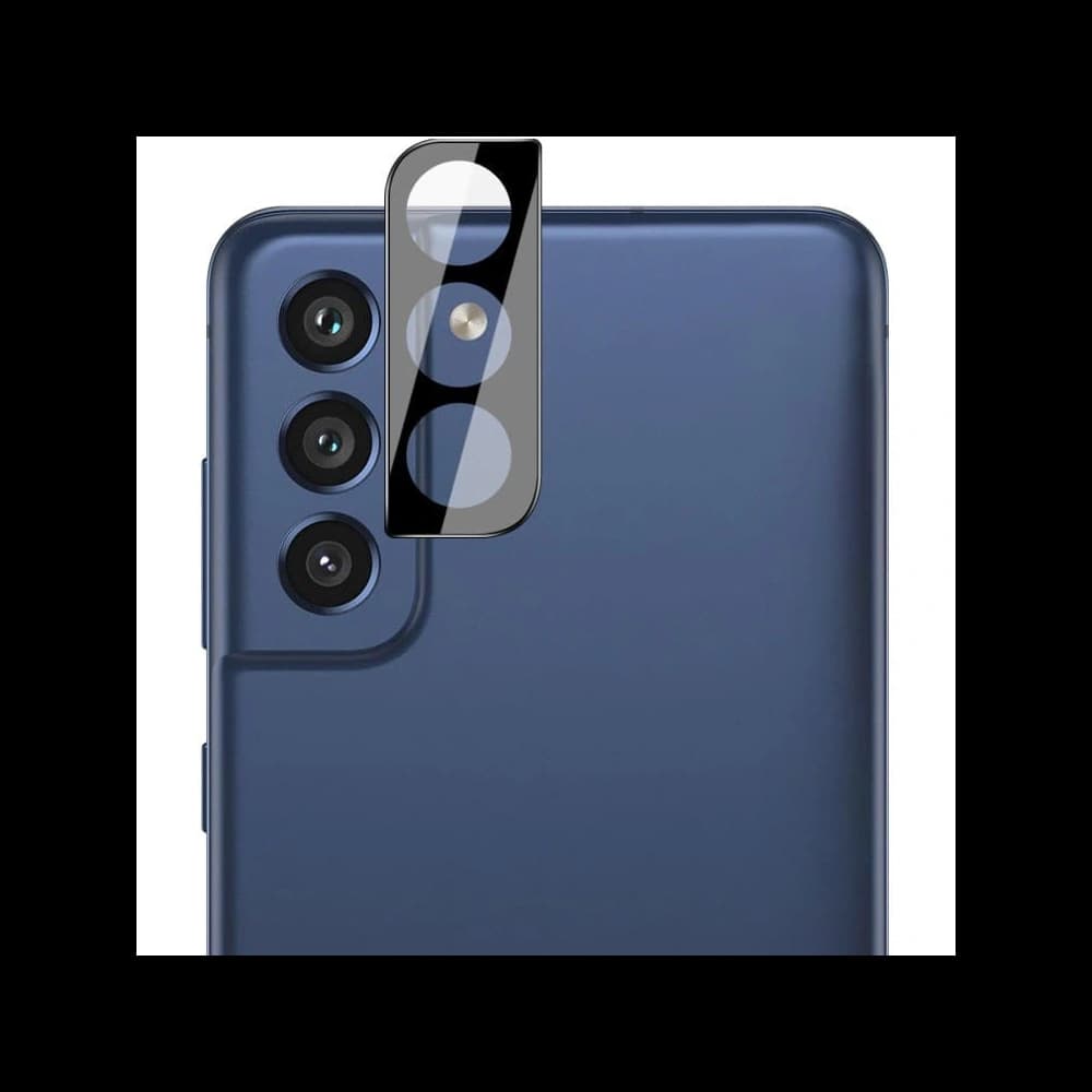 Bizon Glass Edge 2x sticlă temperată + protecție pentru lentilă Samsung Galaxy S21 FE negru - 9