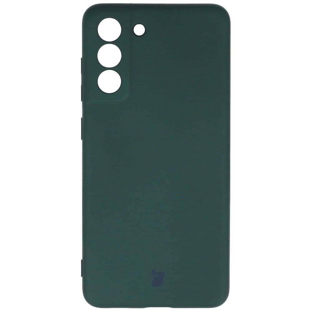 Bizon Case Silicone Samsung Galaxy S21 FE dark green - 1