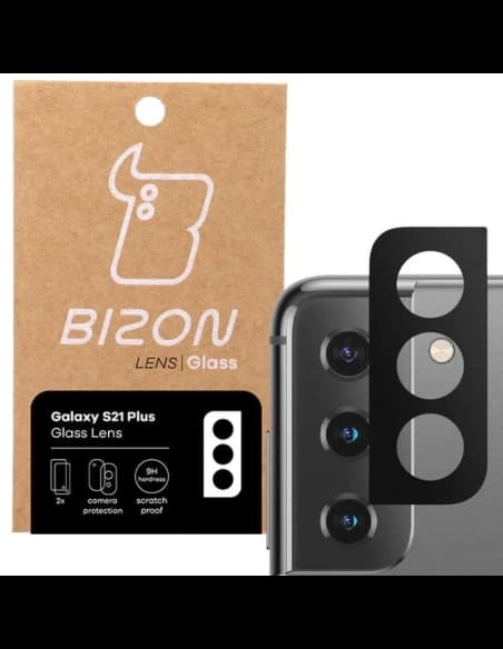 Bizon Glaslinse Samsung Galaxy S21 Plus [2 PACK]