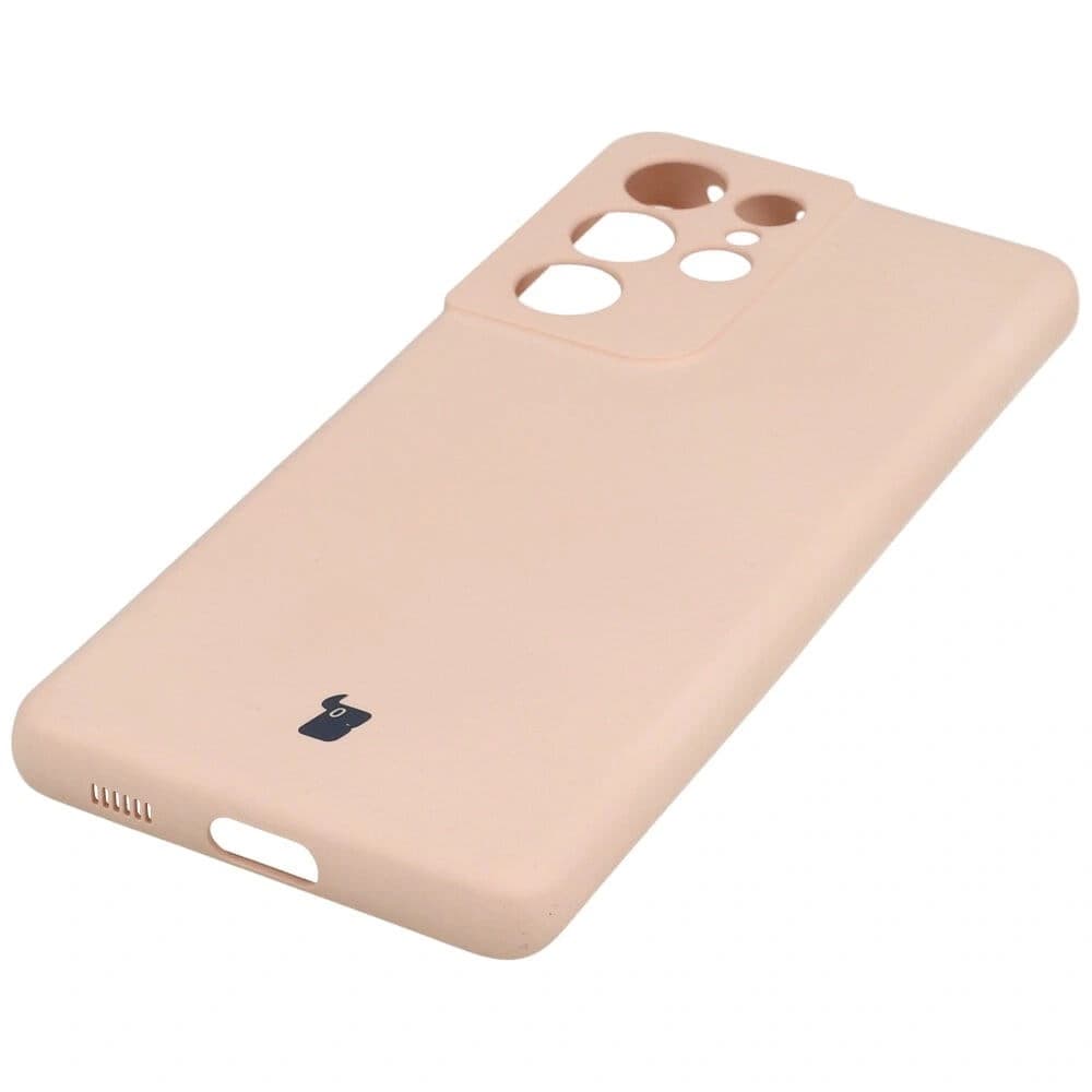 Bizon Case Silikon Samsung Galaxy S21 Ultra hellrosa - 2