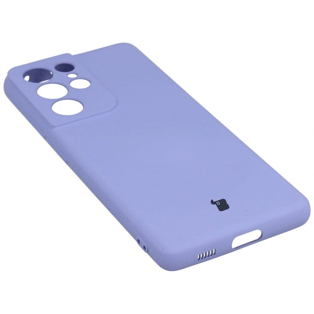 Bizon Case Silikon Samsung Galaxy S21 Ultra hell lila - 3