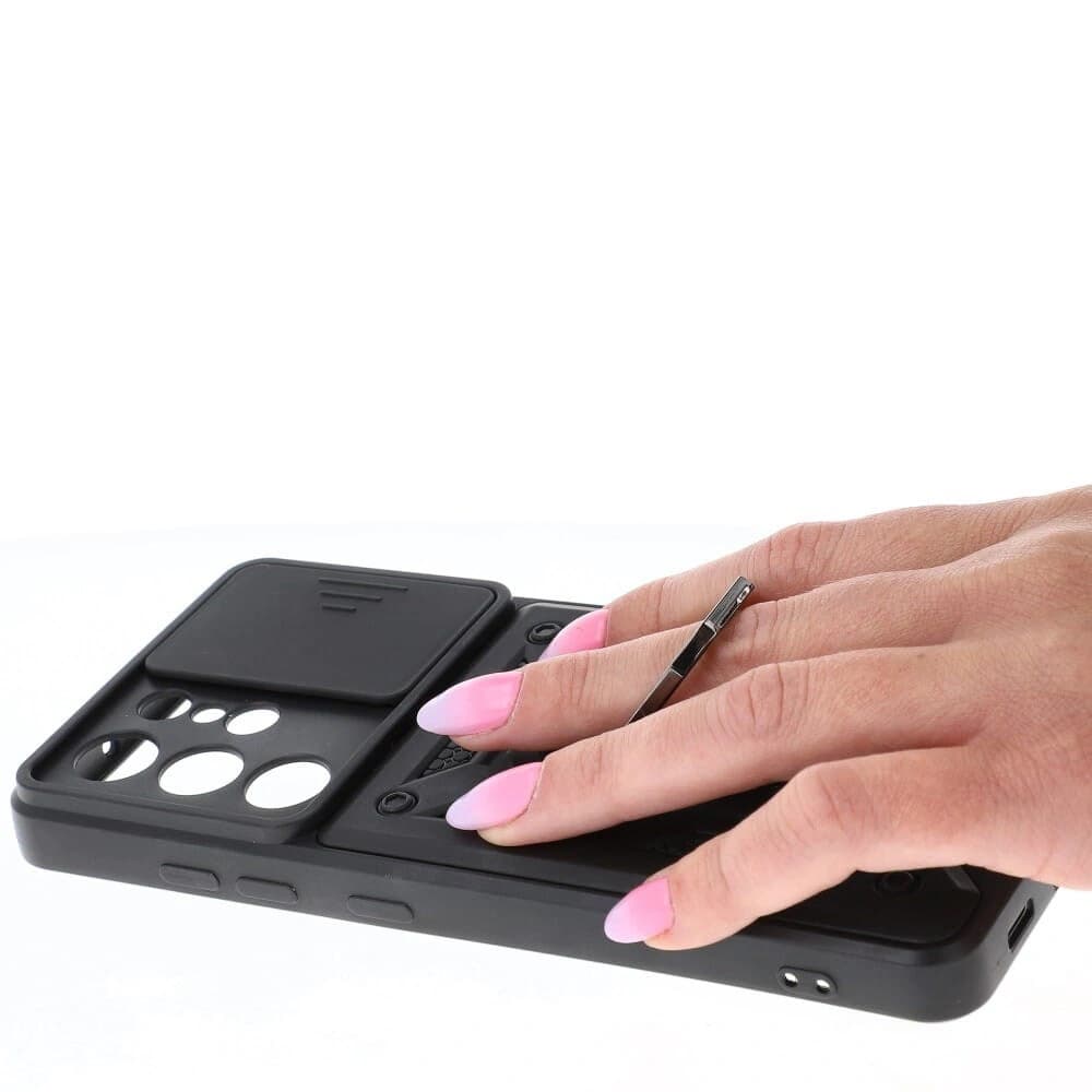 Bizon Case CamShield Ring Samsung Galaxy S21 Ultra black - 5