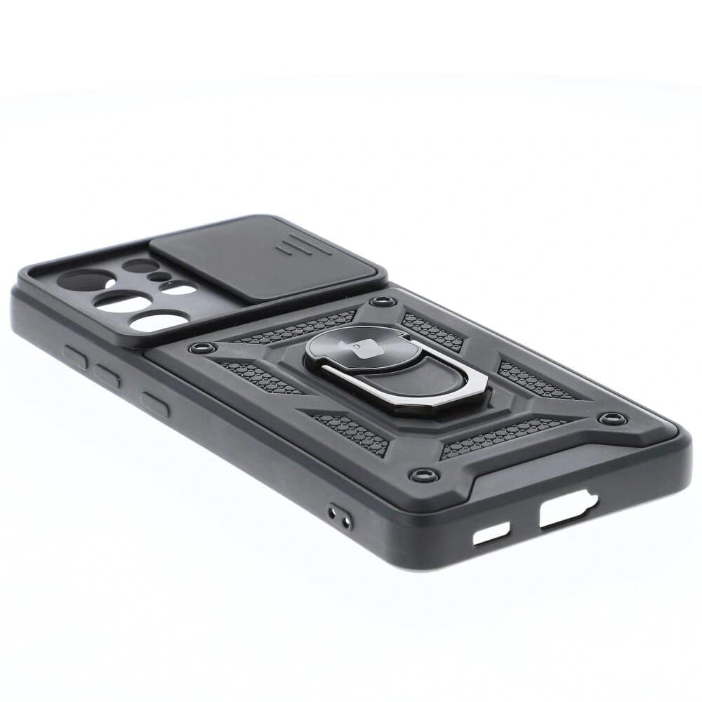 Bizon Case CamShield Ring Samsung Galaxy S21 Ultra black - 7